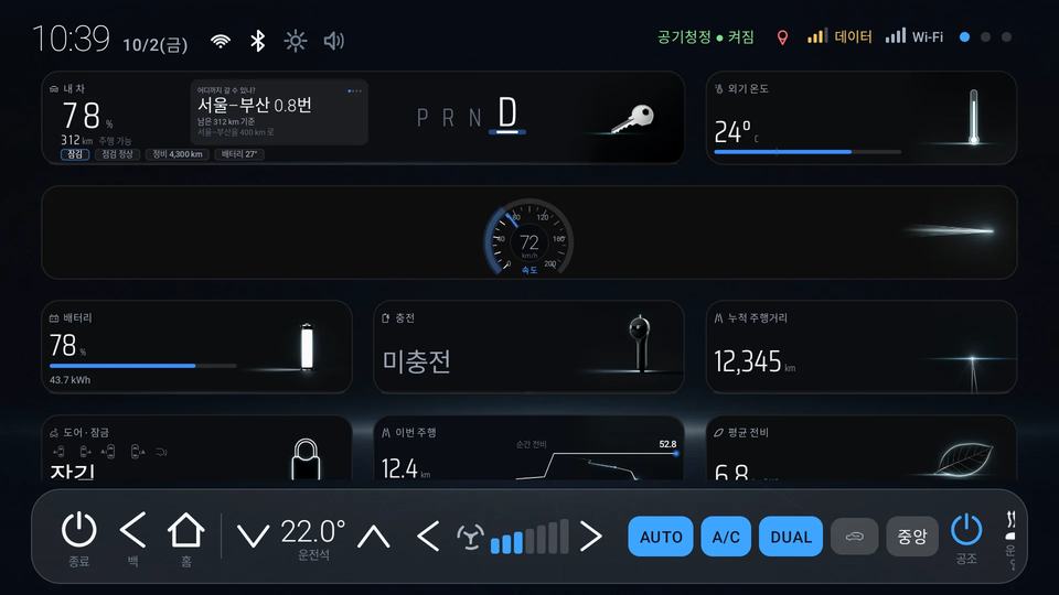 라이트 밴드 대시보드