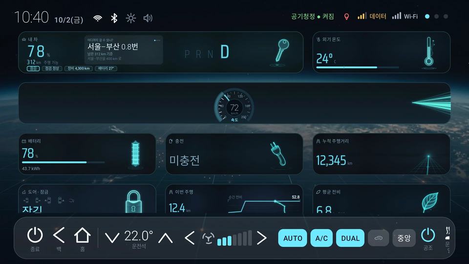 모빌슈츠 대시보드